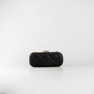 Picture of LOVE MOSCHINO WOMEN'S SMART DAILY BAG WITH METAL FROG ACCESSORY IN BLACK 3