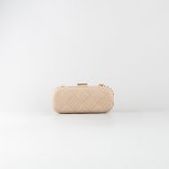 Picture of LOVE MOSCHINO WOMEN'S SMART DAILY BAG WITH METAL FROG ACCESSORY IN TAUPE 3