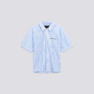 Picture of GAS MEN'S JOYCE R SHIRT ST79 LIGHT AZURE+WHITE 3