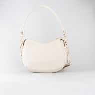 Picture of LOVE MOSCHINO WOMEN'S HOBO BAG WITH GEOMETRIC HANDLES IN WHITE 3