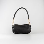 Picture of LOVE MOSCHINO WOMEN'S SHOULDER BAG WITH GEOMETRIC HANDLES IN BLACK 3