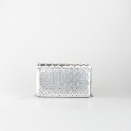 Picture of LOVE MOSCHINO WOMEN'S SMART DAILY BAG WITH HEART-SHAPED PERFORATION IN SILVER 3