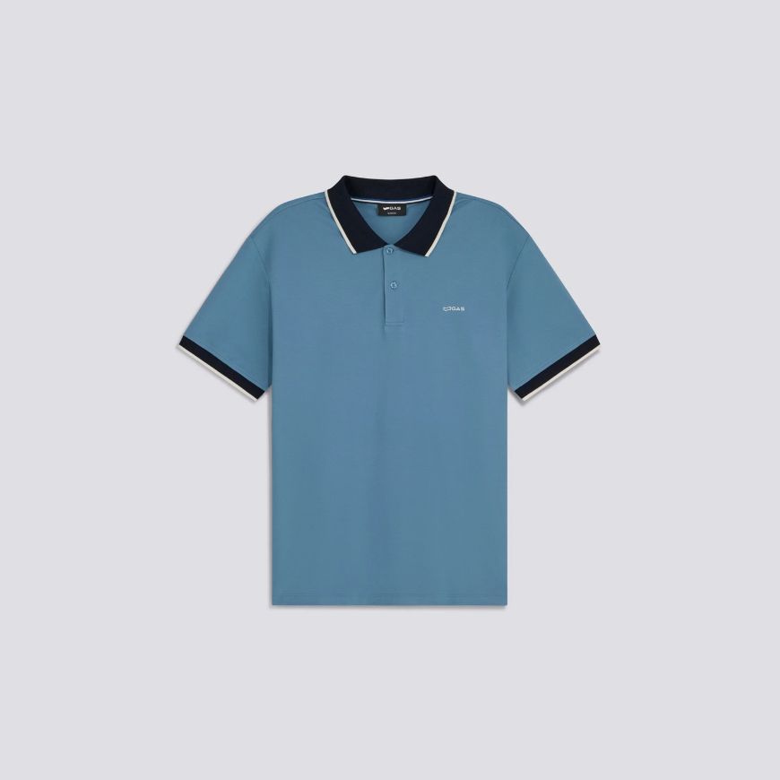 Picture of GAS MEN'S RALPH/S RIB STR. 1706 BLUE SHADOW