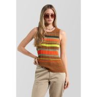 Picture of GAS WOMEN'S AMELIE TOP ST77 MULTICOLOR STRIPE 1