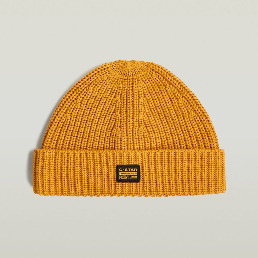 Снимка на G-STAR МЪЖКА ШАПКА ORIGINALS FISHERMAN BEANIE В SAFFRON