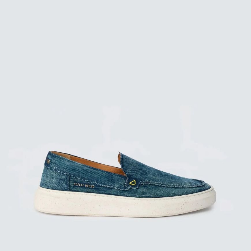 Снимка на REPLAY МЪЖКИ МОКАСИНИ  BRICE DENIM MOCCASINS В ДЕНИМ