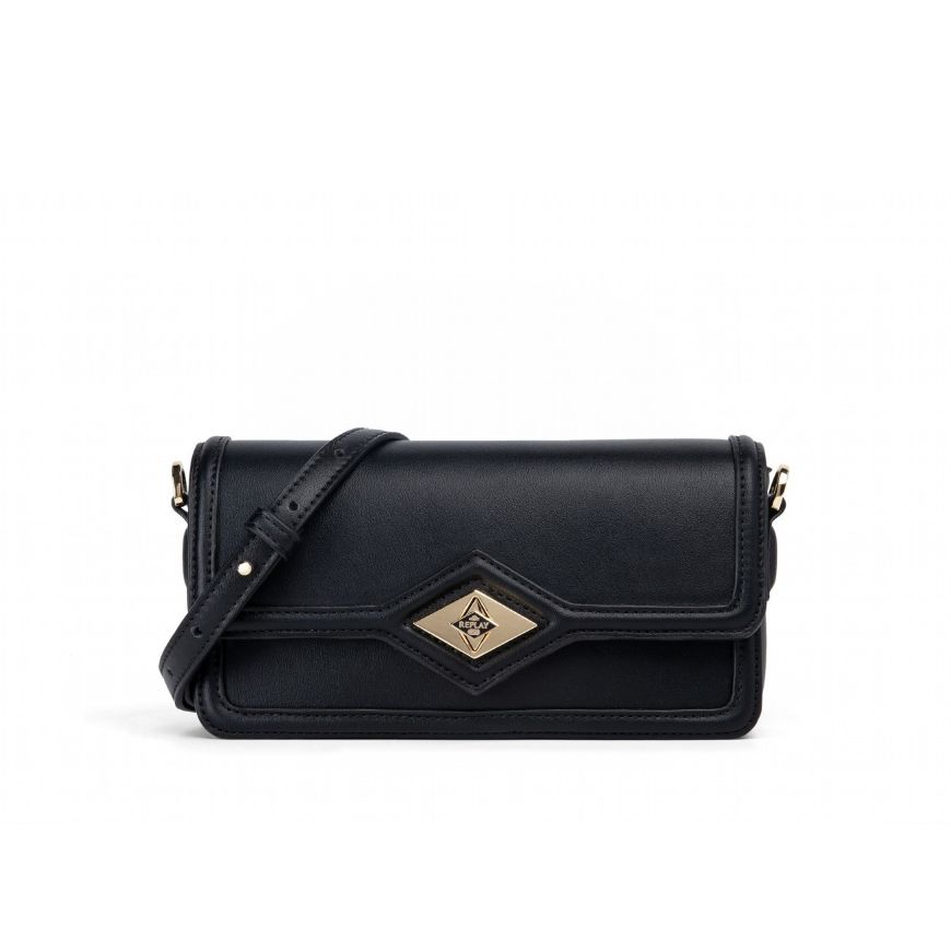 Снимка на REPLAY ДАМСКА ЧАНТА SOLID-COLOUR SHOULDER BAG В ЧЕРНО
