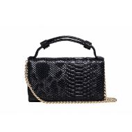 Снимка на REPLAY ДАМСКО ПОРТМОНЕ PRINTED LIZARD SYNTHETIC CLUTCH В ЧЕРНО 2