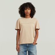 Снимка на G-STAR ДАМСКИ ТОП WASHED SEAM TOP В CREAM GD 1
