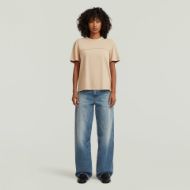 Снимка на G-STAR ДАМСКИ ТОП WASHED SEAM TOP В CREAM GD 4