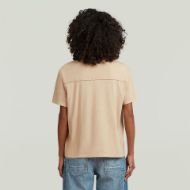 Снимка на G-STAR ДАМСКИ ТОП WASHED SEAM TOP В CREAM GD 2