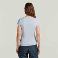 Снимка на G-STAR ДАМСКИ ТОП OVERDYED EYBEN SLIM V-NECK TOP 2.0 В LT WAVE GD 2