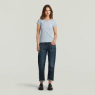 Снимка на G-STAR ДАМСКИ ТОП OVERDYED EYBEN SLIM V-NECK TOP 2.0 В LT WAVE GD 4