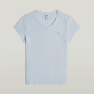 Снимка на G-STAR ДАМСКИ ТОП OVERDYED EYBEN SLIM V-NECK TOP 2.0 В LT WAVE GD 6