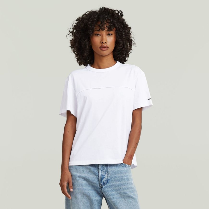 Снимка на G-STAR ДАМСКИ ТОП SEAM TOP В WHITE