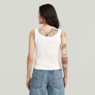 Снимка на G-STAR ДАМСКИ ТОП SLIM RIB TANK TOP В MILK 2