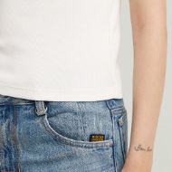 Снимка на G-STAR ДАМСКИ ТОП SLIM RIB TANK TOP В MILK 3