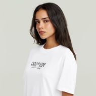 Снимка на G-STAR ДАМСКИ ТОП INSIDE PRINT TOP В WHITE 3