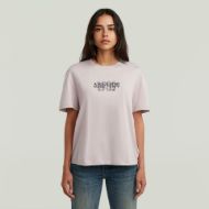 Снимка на G-STAR ДАМСКИ ТОП INSIDE PRINT TOP В BURNISHED LILAC 1