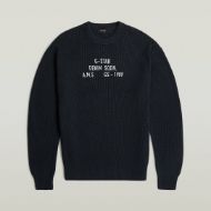 Снимка на G-STAR МЪЖКИ ПУЛОВЕР STENCIL GR LOOSE KNIT В SALUTE 6