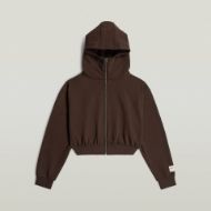 Снимка на G-STAR ДАМСКИ СУИТШЪРТ CROPPED FULL ZIP HOODED RELAXED SWEATER В JAVA 6
