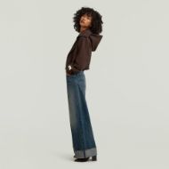 Снимка на G-STAR ДАМСКИ СУИТШЪРТ CROPPED FULL ZIP HOODED RELAXED SWEATER В JAVA 5