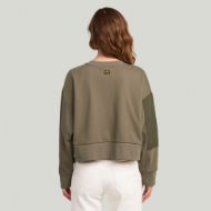 Снимка на G-STAR ДАМСКИ СУИТШЪРТ HERITAGE HARDWARE LOOSE CROPPED SWEATER В TURF 2