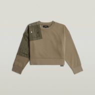 Снимка на G-STAR ДАМСКИ СУИТШЪРТ HERITAGE HARDWARE LOOSE CROPPED SWEATER В TURF 6