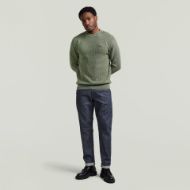Picture of G-STAR MEN'S WASHED KNIT IN FOUR LEAF CLOVER GD 5