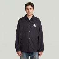 Picture of G-STAR MEN'S COACH JACKET IN DK BLACK 1