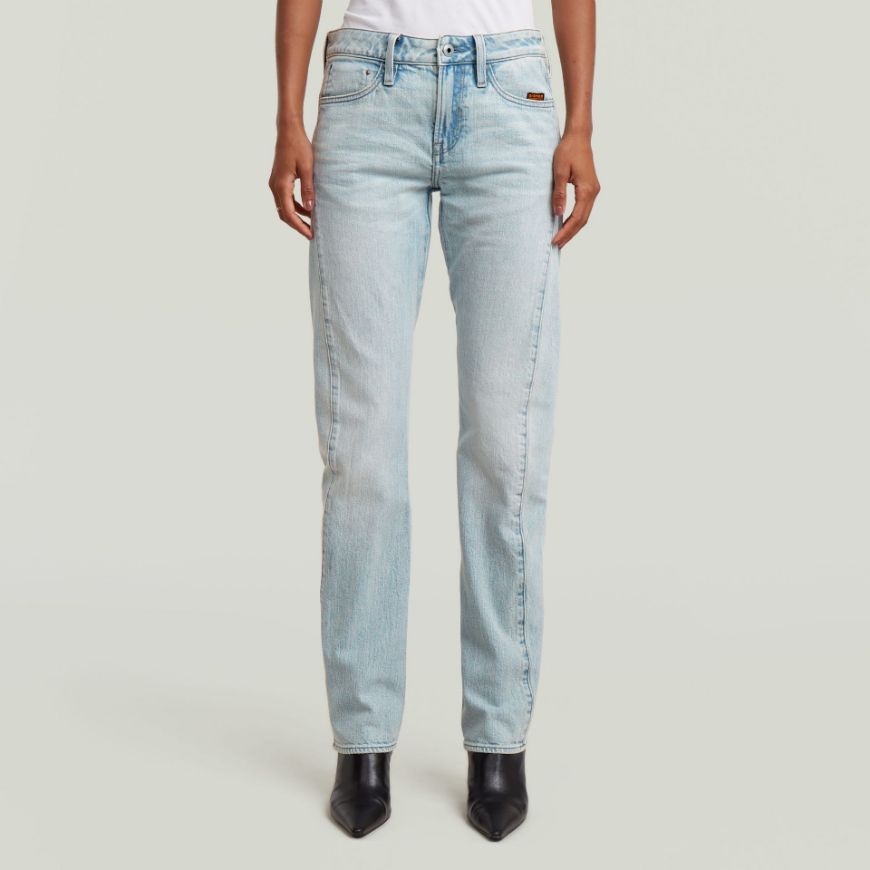 Снимка на G-STAR ДАМСКИ ДЕНИМ HELYX 3D SLIM JEANS В SUN FADED BLUE GALENA