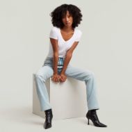 Снимка на G-STAR ДАМСКИ ДЕНИМ HELYX 3D SLIM JEANS В SUN FADED BLUE GALENA 5