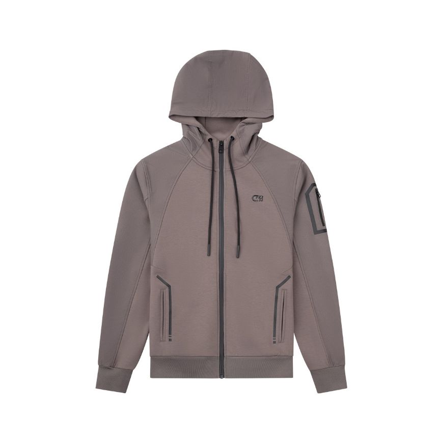 Picture of CRUYFF MEN'S HYDROX ZT HOODIE IN MOCKINGBIRD GREY