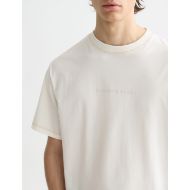 Picture of SCOTCH&SODA MEN'S CORE - LOGO FRONT CHEST T-SHIRT IN WHITE TRADITIONAL 6