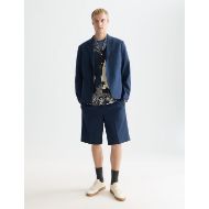 Снимка на SCOTCH&SODA МЪЖКО САКО UNCONSTRUCTED COTTON BLEND SEERSUCKER В NAVY 7