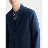 Снимка на SCOTCH&SODA МЪЖКО САКО UNCONSTRUCTED COTTON BLEND SEERSUCKER В NAVY 6