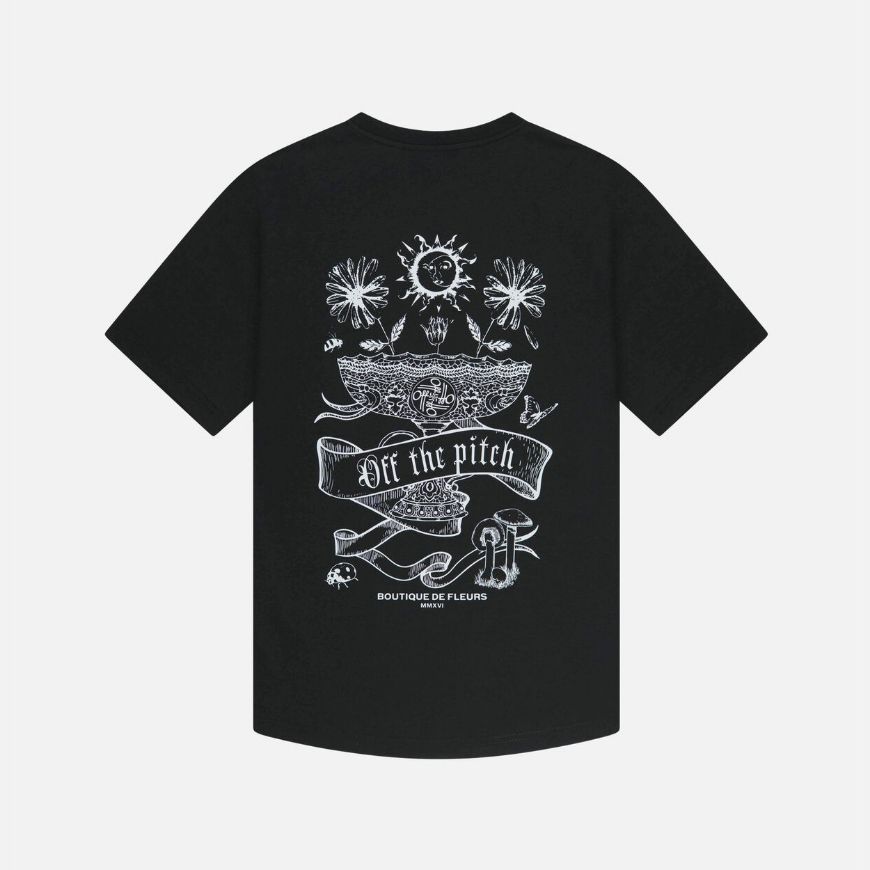 Picture of OTP MEN'S BOTANIC SLIM FIT TEE IN BLACK