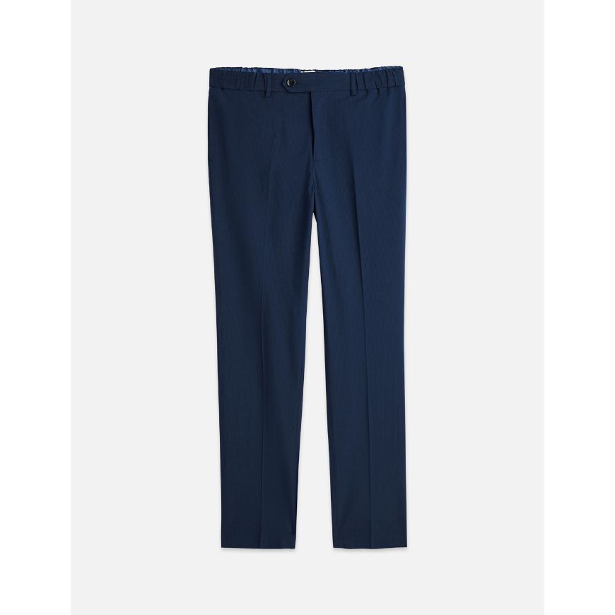 Снимка на SCOTCH&SODA МЪЖКИ ПАНТАЛОН WARREN SEERSUCKER COTTON BLEND REGULAR STRAIGHT FIT В NAVY