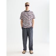 Снимка на SCOTCH&SODA МЪЖКИ ПАНТАЛОН OLIVER PLEATED LINEN BLEND RELAXED STRAIGHT FIT В NAVY 7