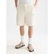 Снимка на SCOTCH&SODA МЪЖКИ БЕРМУДИ LINEN BLEND RELAXED-FIT CARGO В СВЕТЛОБЕЖОВО 4