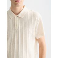 Снимка на SCOTCH&SODA МЪЖКА ПОЛО БЛУЗА СЪС СВОБОДНА КРОЙКА В ЕКРЮ 6