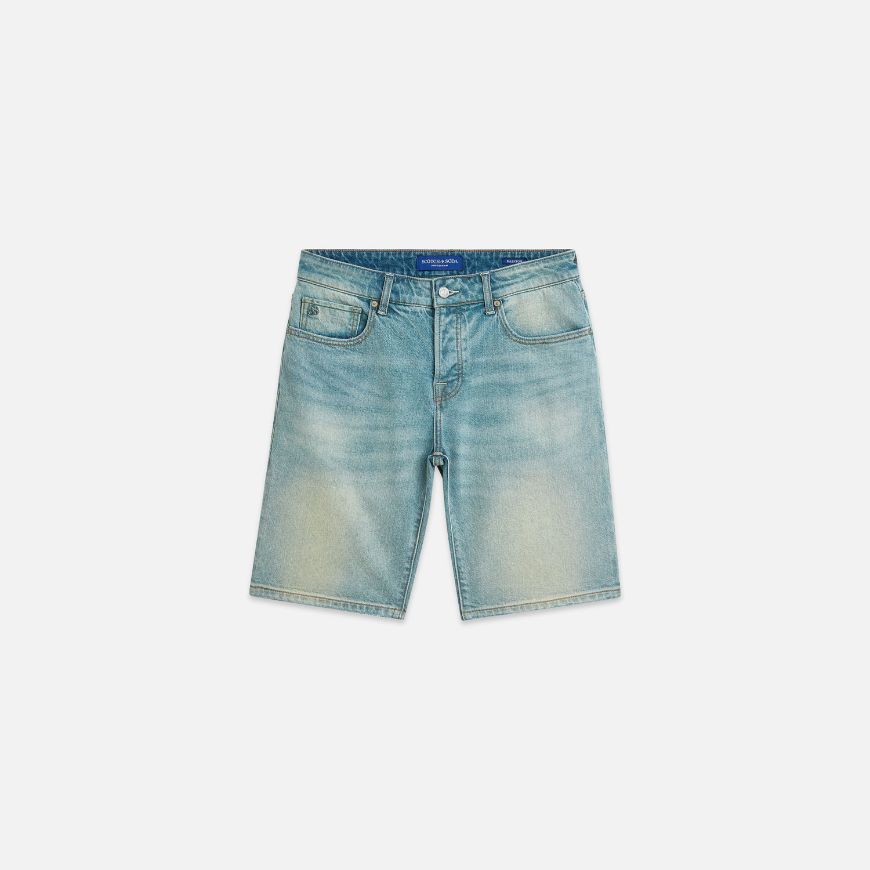 Снимка на SCOTCH&SODA МЪЖКИ БЕРМУДИ RALSTON REGULAR SLIM FIT JEANS В СИНЬО