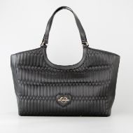 Picture of LOVE MOSCHINO WOMEN'S SHOPPING BAG BUBBLY LOVE IN BLACK 1