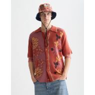 Снимка на SCOTCH&SODA МЪЖКИ ПУЛОВЕР KNITTED JAQUARD SHORT SLEEVE В ЧЕРВЕНО 4