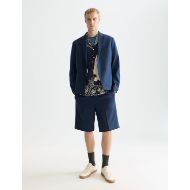Снимка на SCOTCH&SODA МЪЖКИ БЕРМУДИ SEERSUCKER WIDE FIT В NAVY 7