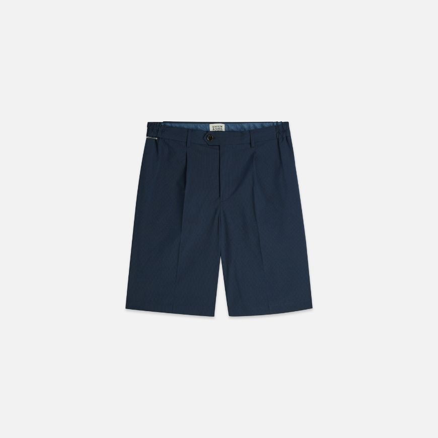 Снимка на SCOTCH&SODA МЪЖКИ БЕРМУДИ SEERSUCKER WIDE FIT В NAVY