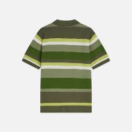 Снимка на SCOTCH&SODA МЪЖКА БЛУЗА STRUCTURED STRIPED KNITTED POLO В ТЪМНОЗЕЛЕНО 2