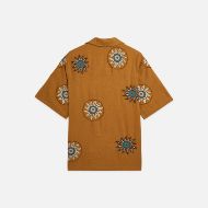 Снимка на SCOTCH&SODA МЪЖКА РИЗА EMBROIDERED LINEN RELAXED-FIT SHORT-SLEEVED В КАФЯВО 2