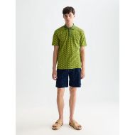 Снимка на SCOTCH&SODA МЪЖКА БЛУЗА PRINTED STRUCTURED RELAXED-FIT POLO В ЗЕЛЕНО 7