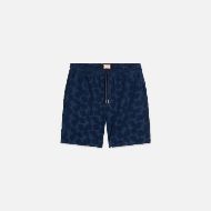 Снимка на SCOTCH&SODA МЪЖКИ БЕРМУДИ FAVE TERRY JACQUARD RELAXED-FIT В NAVY 1